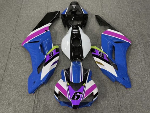 2004-2005 Blue 6 Honda CBR1000RR Fairings