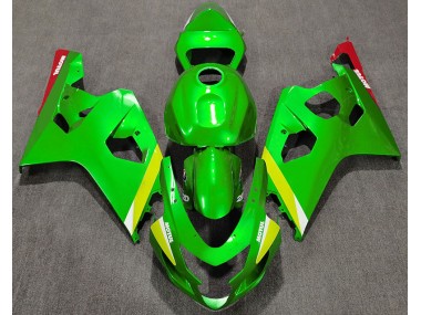 2004-2005 Gloss Green Suzuki GSXR 600-750 Fairings