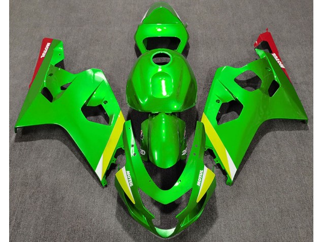 2004-2005 Gloss Green Suzuki GSXR 600-750 Fairings 2004-2005 Gloss Green Suzuki GSXR 600-750 Fairings