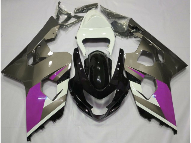 2004-2005 Gloss Grey Suzuki GSXR 600-750 Fairings 2004-2005 Gloss Grey Suzuki GSXR 600-750 Fairings