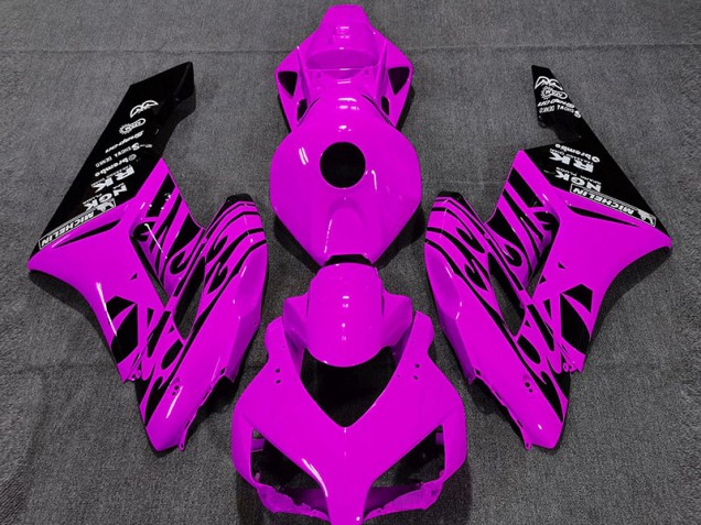 2004-2005 Gloss Pink Flame Honda CBR1000RR Fairings 2004-2005 Gloss Pink Flame Honda CBR1000RR Fairings
