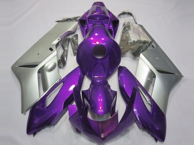 2004-2005 Gloss Purple and Silver Honda CBR1000RR Fairings 2004-2005 Gloss Purple and Silver Honda CBR1000RR Fairings