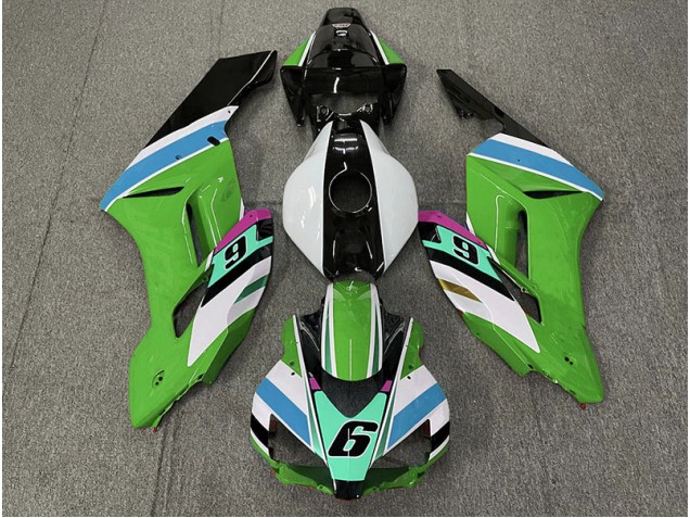 2004-2005 Green 6 Honda CBR1000RR Fairings 2004-2005 Green 6 Honda CBR1000RR Fairings