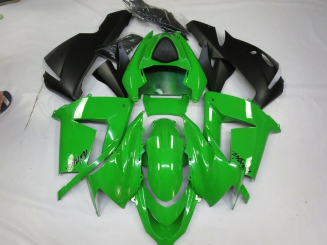 2004-2005 Green Gloss Kawasaki ZX10R Fairings 2004-2005 Green Gloss Kawasaki ZX10R Fairings