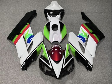 2004-2005 Green and Red Flag Honda CBR1000RR Fairings