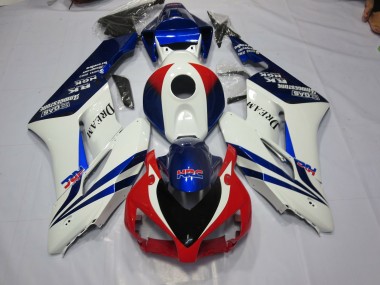 2004-2005 HRC Red and White Honda CBR1000RR Fairings
