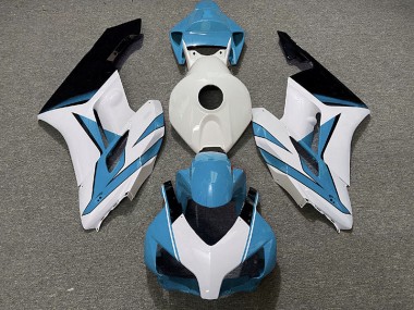 2004-2005 Light Blue White and Black Gloss Honda CBR1000RR Fairings
