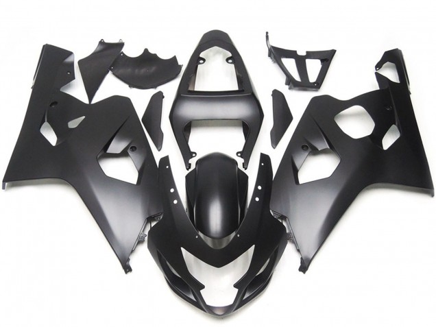 2004-2005 Matte Black Style Suzuki GSXR 600-750 Fairings 2004-2005 Matte Black Style Suzuki GSXR 600-750 Fairings