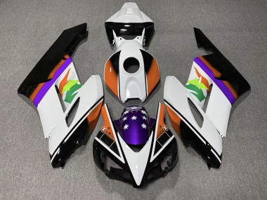 2004-2005 Orange and Purple Flag Honda CBR1000RR Fairings