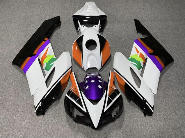 2004-2005 Orange and Purple Flag Honda CBR1000RR Fairings