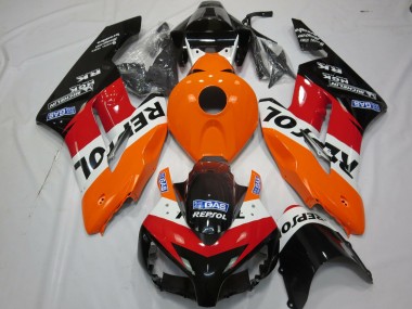 2004-2005 Red Matte Black Honda CBR1000RR Fairings