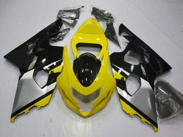 2004-2005 Yellow OEM Style Suzuki GSXR 600-750 Fairings 2004-2005 Yellow OEM Style Suzuki GSXR 600-750 Fairings