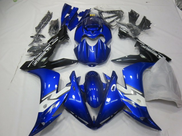 2004-2006 Blue White gloss Yamaha R1 Fairings 2004-2006 Blue White gloss Yamaha R1 Fairings