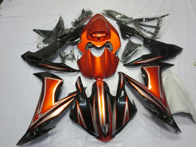2004-2006 Burnt Orange Yamaha R1 Fairings 2004-2006 Burnt Orange Yamaha R1 Fairings