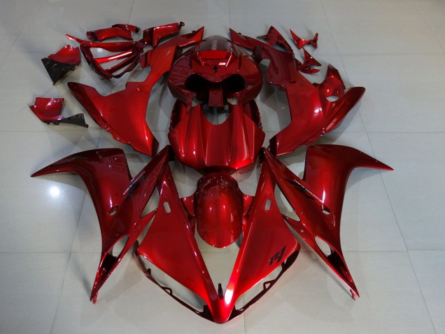 2004-2006 Deep Red Yamaha R1 Fairings 2004-2006 Deep Red Yamaha R1 Fairings