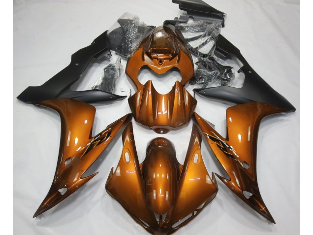 2004-2006 Gloss Orange & Black Yamaha R1 Fairings 2004-2006 Gloss Orange & Black Yamaha R1 Fairings