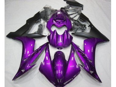 2004-2006 Gloss Purple & Black Yamaha R1 Fairings