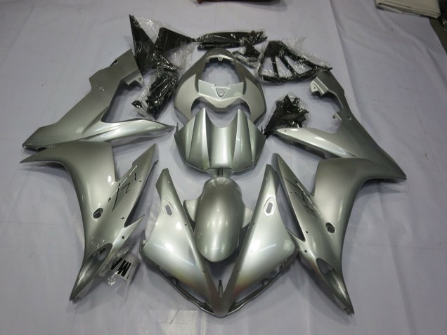 2004-2006 Gloss Silver Yamaha R1 Fairings