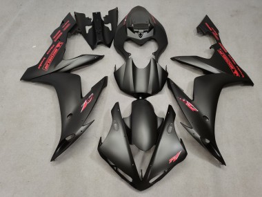 2004-2006 Matte and Red Yamaha R1 Fairings