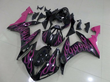 2004-2006 Pink Flame Yamaha R1 Fairings