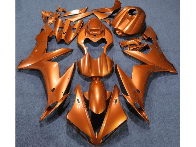 2004-2006 Solid Orange Yamaha R1 Fairings