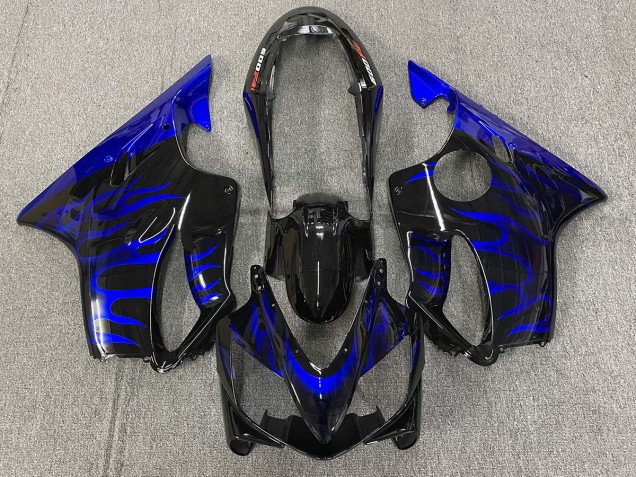 2004-2007 Blue Flame Honda CBR600 F4i Fairings 2004-2007 Blue Flame Honda CBR600 F4i Fairings