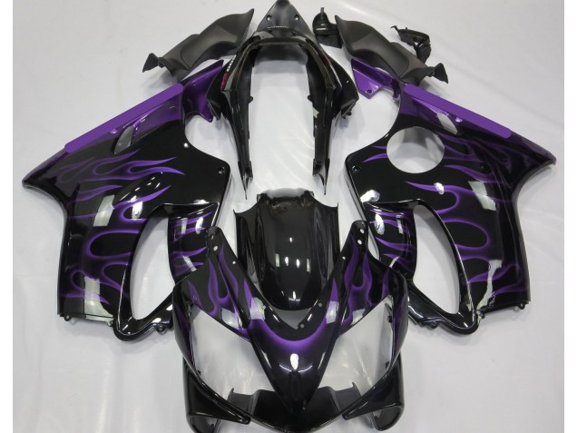 2004-2007 Purple Flame Honda CBR600 F4i Fairings