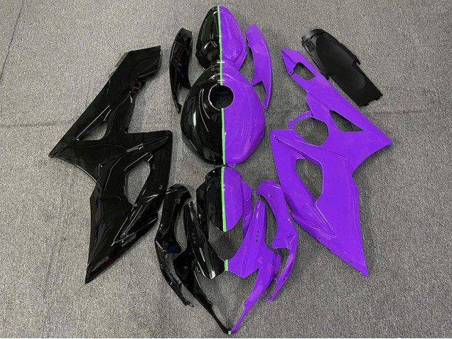2005-2006 Black and Purple Suzuki GSXR 1000 Fairings 2005-2006 Black and Purple Suzuki GSXR 1000 Fairings