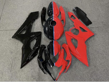 2005-2006 Black and Red Suzuki GSXR 1000 Fairings