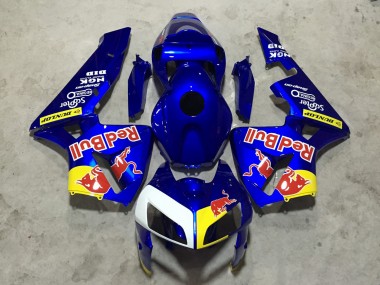 2005-2006 Blue Red Bull Honda CBR600RR Fairings