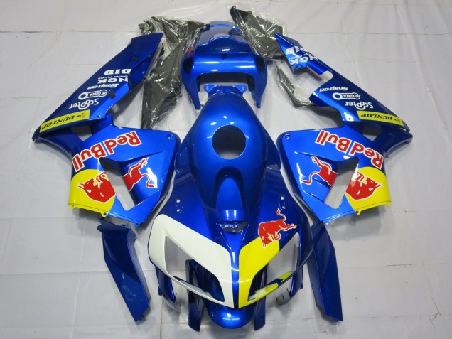 2005-2006 Blue Red Bull Style Honda CBR600RR Fairings 2005-2006 Blue Red Bull Style Honda CBR600RR Fairings