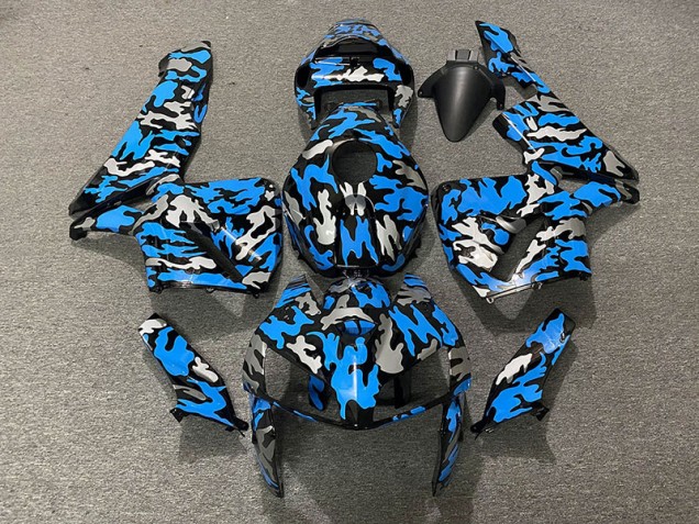 2005-2006 Camo & BLUE Honda CBR600RR Fairings