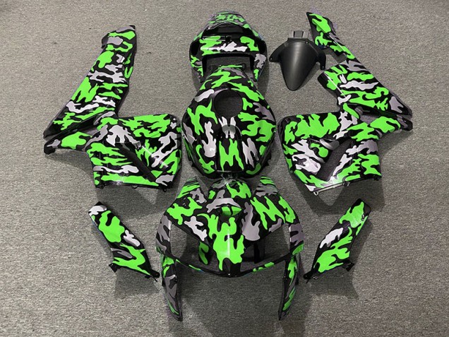 2005-2006 Camo & GREEN Honda CBR600RR Fairings 2005-2006 Camo & GREEN Honda CBR600RR Fairings