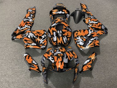 2005-2006 Camo & ORANGE Honda CBR600RR Fairings