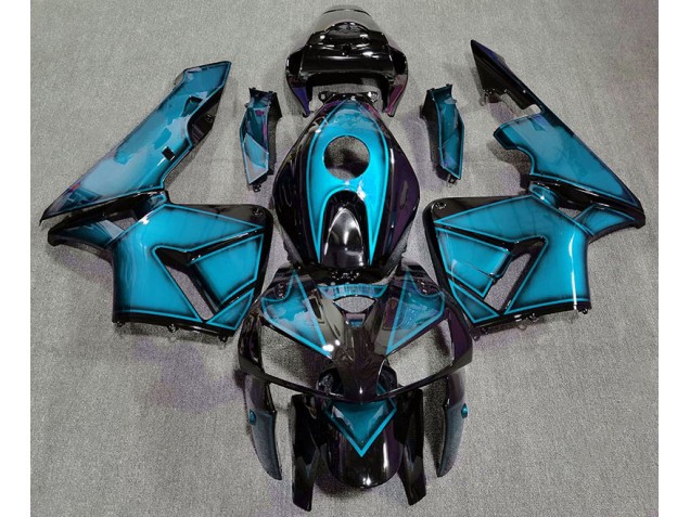 2005-2006 Deep Light Blue Honda CBR600RR Fairings