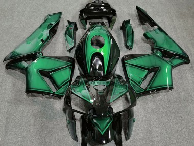 2005-2006 Deep Light Green Honda CBR600RR Fairings