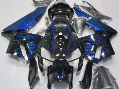 2005-2006 Gloss Blue Flame Honda CBR600RR Fairings