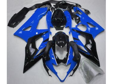 2005-2006 Gloss Blue and Black Suzuki GSXR 1000 Fairings