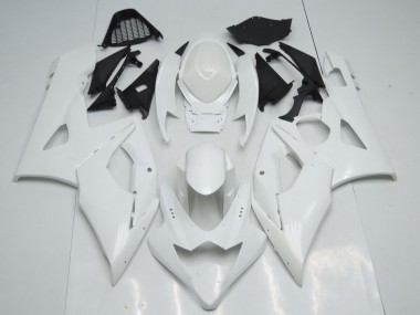 2005-2006 Gloss White Suzuki GSXR 1000 Fairings