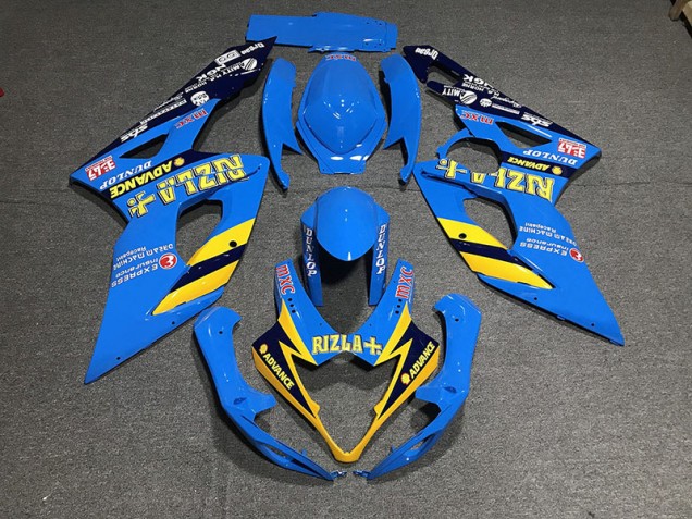 2005-2006 Light Blue Rizla Suzuki GSXR 1000 Fairings 2005-2006 Light Blue Rizla Suzuki GSXR 1000 Fairings