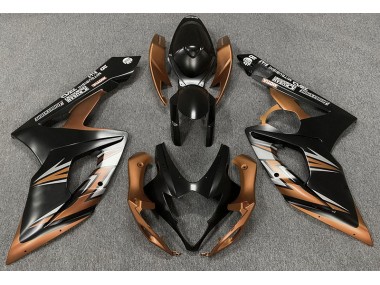 2005-2006 Matte Black and Bronze Suzuki GSXR 1000 Fairings