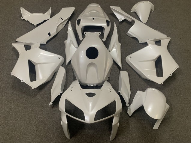 2005-2006 Pearl White Honda CBR600RR Fairings 2005-2006 Pearl White Honda CBR600RR Fairings