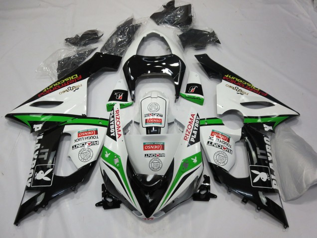 2005-2006 PlayBoy Kawasaki ZX6R Fairings 2005-2006 PlayBoy Kawasaki ZX6R Fairings