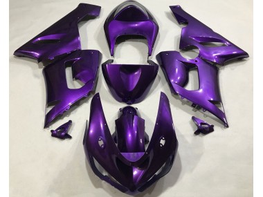 2005-2006 Purple Kawasaki ZX6R Fairings
