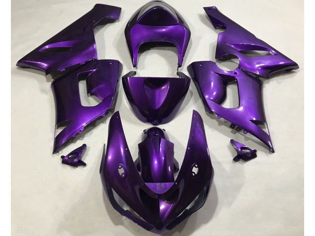 2005-2006 Purple Kawasaki ZX6R Fairings 2005-2006 Purple Kawasaki ZX6R Fairings