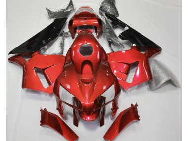 2005-2006 Red CBR Style Honda CBR600RR Fairings