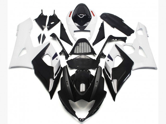 2005-2006 Vibrant Gloss Blue and Matte Black Suzuki GSXR 1000 Fairings 2005-2006 Vibrant Gloss Blue and Matte Black Suzuki GSXR 1000 Fairings
