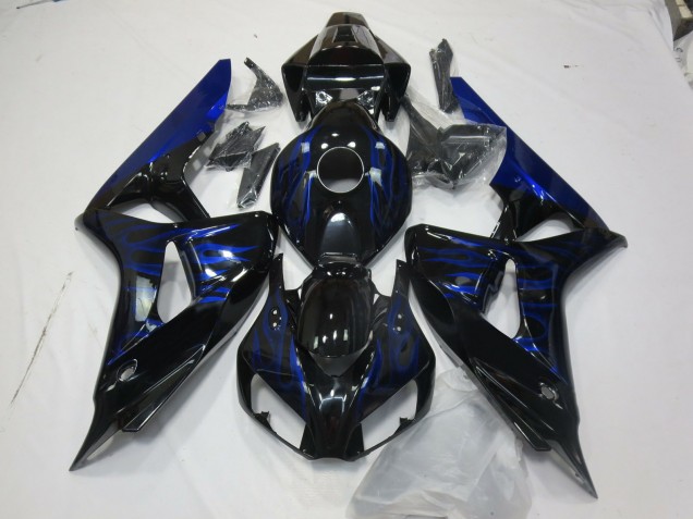 2006-2007 Blue Flame Honda CBR1000RR Fairings 2006-2007 Blue Flame Honda CBR1000RR Fairings