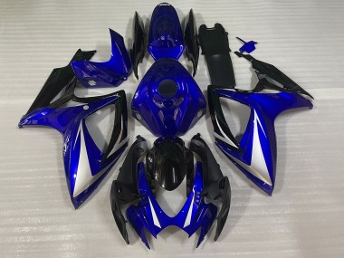 2006-2007 Blue and Black Special Suzuki GSXR 600-750 Fairings