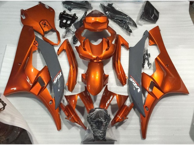 2006-2007 Burnt Orange and Nardo Yamaha R6 Fairings 2006-2007 Burnt Orange and Nardo Yamaha R6 Fairings